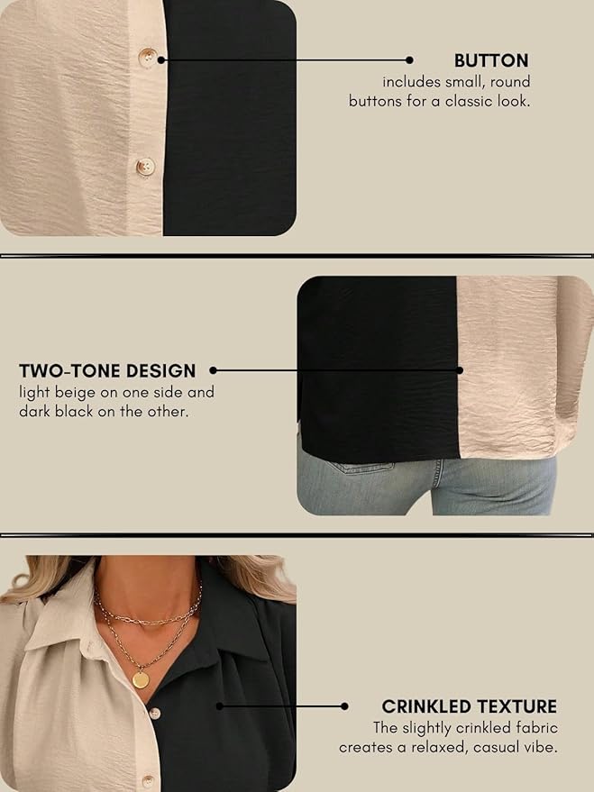 GRECIILOOKS Oversized Shirt for Women – Korean Casual Short Sleeve Loose Fit Top | Plus Size Summer Wear for Girls & Women (Available in Plus Size and Combo Pack of 2)
